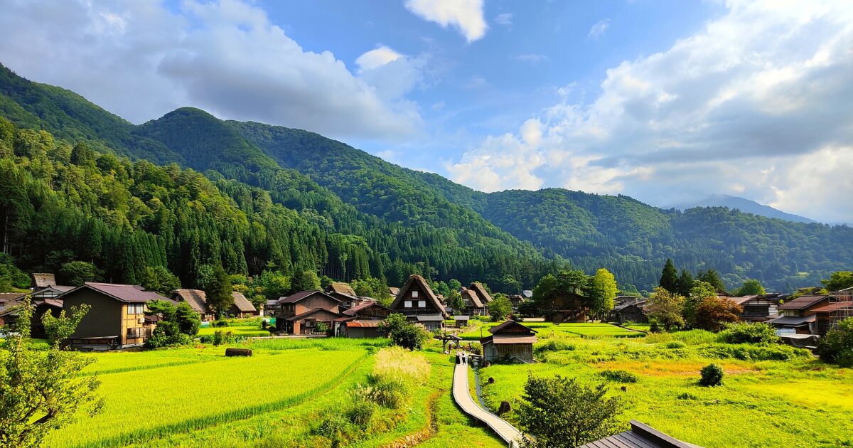 岐阜県・白川郷の風景